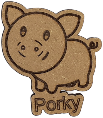 Magnet - Cochon personnalisable